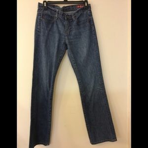 SEVEN7 premium  distressed bootcut women jeans